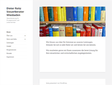 Tablet Screenshot of dieter-reitz.de